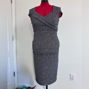 White House | Black Market size 10 dress. Beautiful black and white print.